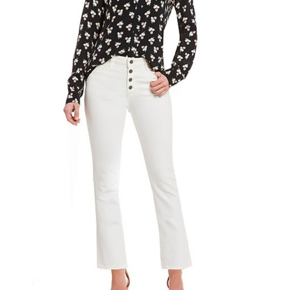 Sanctuary connector kick crop white jeans - Picture 2 of 3